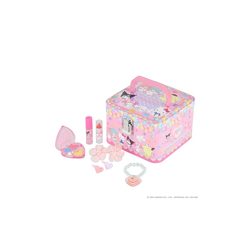 Race 240707 Sanrio Characters Sweet Makeup Box, For Ages 6