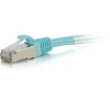 UD_C2G-30ft Cat6a Snagless Shielded (STP) Network Patch Cable - Aqua