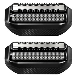 Pro Head Shaver Replacement Blades Compatible with MANSCAPED The Handyman，Long Hair Leveler and Foil Blades for Portable Men's Travel Facial Hair Comb (2 pack)