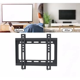 Xingdianfu TV Wall Mount for 23-42 Inch LCD/LED/OLED/Plasma TVs, Ultraslim TV Bracket up to 30 kg (66 lbs), VESA 75 x 75 mm / 100 x 100 mm / 200 x 100 / 200 x 200 mm