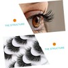 Baluue 5 Pairs Natural Look False Eyelashes Lash Women's Makeup