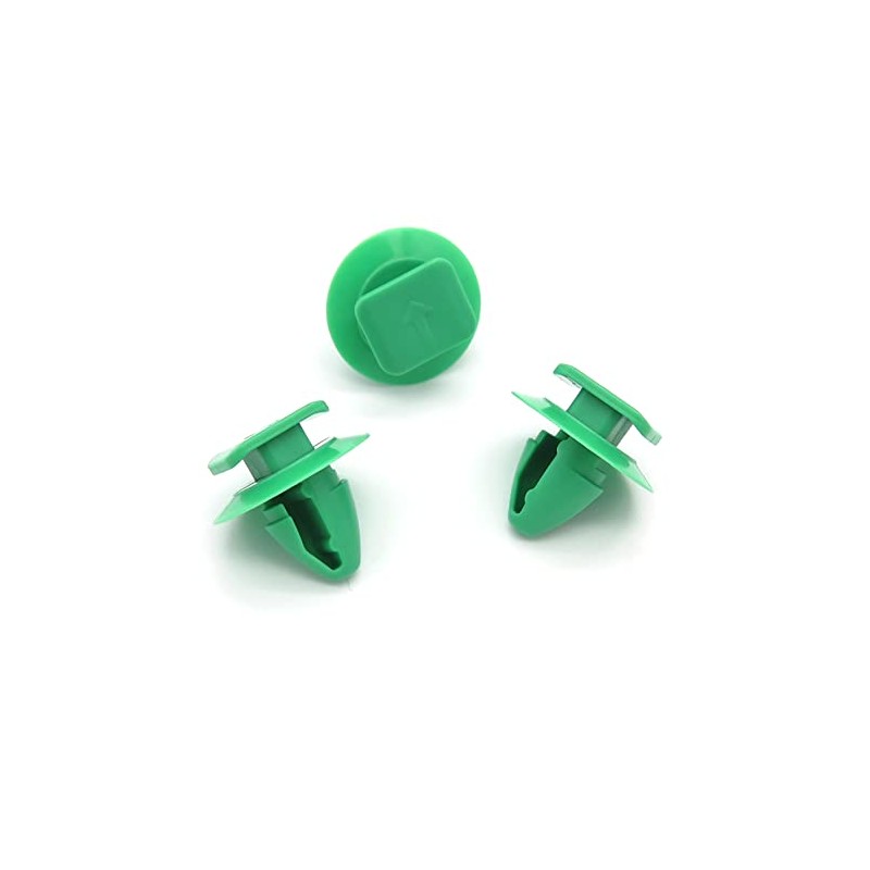 VVO Fasteners- Green Plastic Front Wheel Arch Flare & Trim