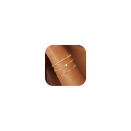 MUCCA 3 Pieces Bracelet Women's Stackable Bracelet Silver 925 Women's Adjustable Bracelet Women's Silver Multilayer Sterling Silver Bracelets Women's Set Birthday Gifts for Women, No gemstone