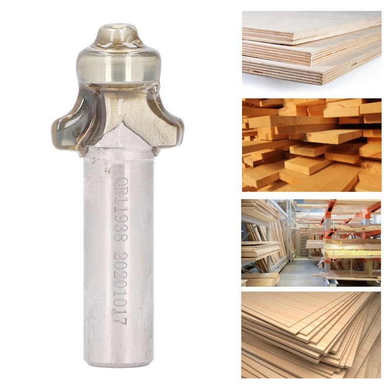 Roundover Edging Bit Diamond 45# Steel Chamfer Router Bits Woodworking