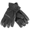 MDM Herren Biker Lederhandschuhe, Biker Handschuhe, Chopper Leder Handschuhe (Schwarz,