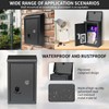 Wall Mount Key Drop Box, with Key Lock & Flip