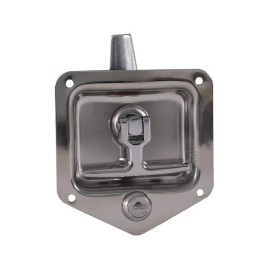 Buyers Products L8815 T-Handle Latch, SST, SGL Pt With Gasket & keys