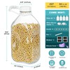 4 Pack 64 Oz Heavy Duty Glass Milk Bottle with