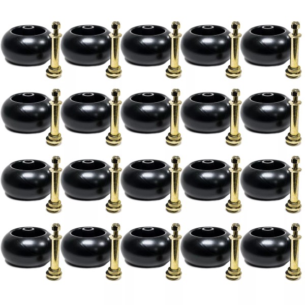 RUSSO (20) Deck Wheel Roller Kits for Exmark Mower 103-3168