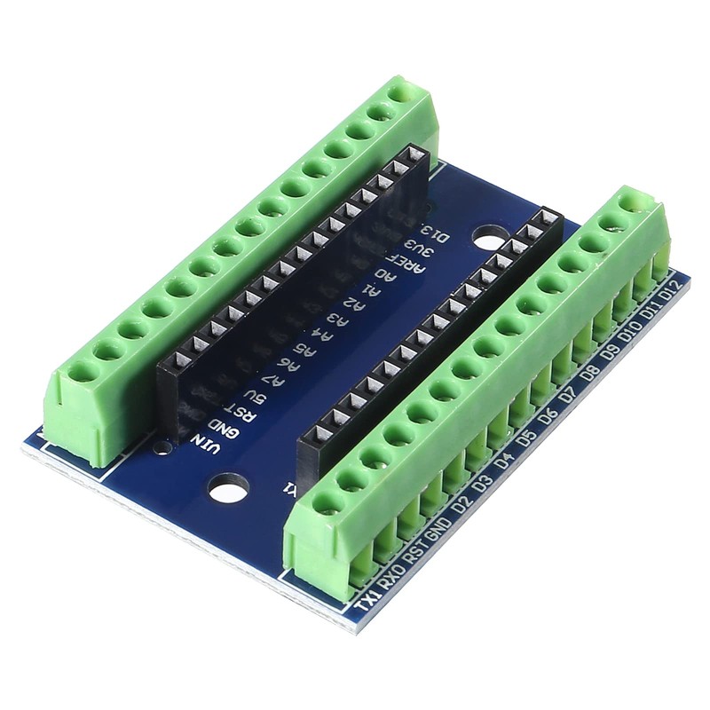ALAMSCN 6 Pieces Nano Terminal Adapter I/O Shield Expansion Card
