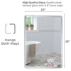 Neue Design Mood Rectangular Bathroom Mirror Wall Mounted (20 x