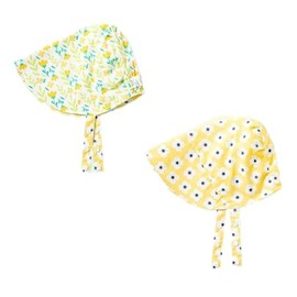 Vivobiniya Baby Girl Sun Hats Toddler Sun Bonnets Newbown Hats UPF50+ UV Protection 0-4Y (CA/US, Age, 0 Months, 3 Months, Green)