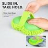 Microfiber Car Washer Sponge with Hand Strap, Chenille Wash Pad
