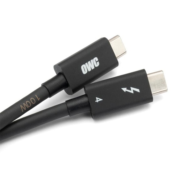 OWC 100cm Thunderbolt 4 40Gb/s, câble USB-C