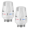 Thermostatic Radiator Head, 2 Pcs TRV M30x1.5 Smart Radiator Thermostat
