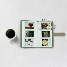 Occasional Motto Photo Album for Instax Mini | 108 photos | Leaf Cover