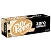 DR PEPPER and Cream Soda Zero Sugar, 12 fl oz