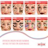 Party Factory Face Tattoo, Unicorn, Temporary Glitter Face Tattoo for