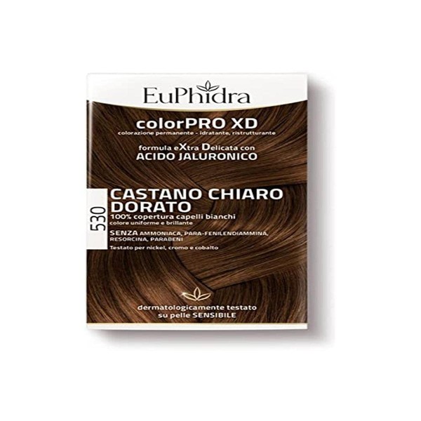 EuPhidra Colorpro XD Tincture Extra Soft Colour 530 Light Brown Golden