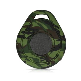 kwmobile Case Compatible with Harley Davidson Motorcycle Key - Scooter Key Protective Cover Camouflage Black Light Green Dark Green