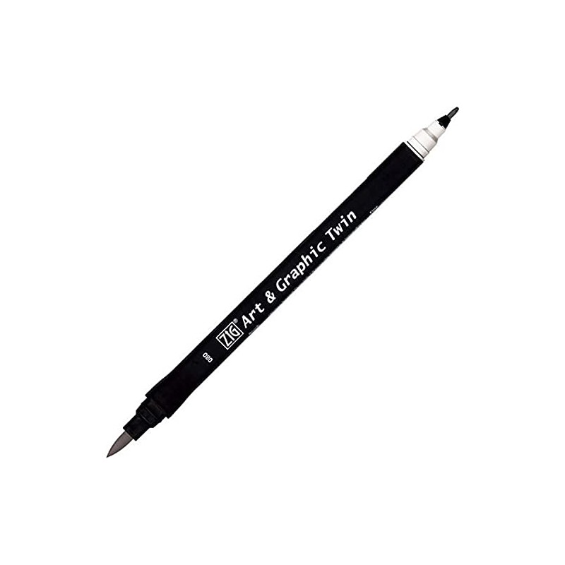ZIG Art and Graphic Twin Tip Brush Marker Pen 080