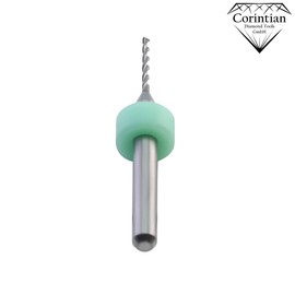 Corintian HSS Micro PCB Drill Bit Set - 10 Pieces Diameter 0.1-1.0 mm, Precision Drill Bit for PCB, Boards, Plastic, 3D Filament, Model Making & Electronics