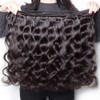 3ZL D 1B BB Human Hair Bundles Extension 14 Inch