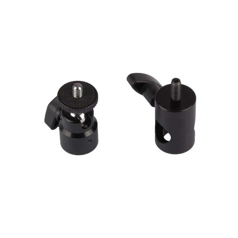 CAMVATE Light Stand Mount 1/4"-20 Mini Ball Head or LED
