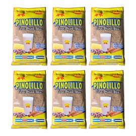 Pinolillo Nicaraguense - Traditional Corn Drink Mix from Nicaragua - Corn Cocoa Cinnamon Beverage - Cosecha de Oro - 12 oz 340g (6 Pack)