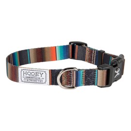 Hooey Nomad Dog Collar, Durable Polyester Webbing Collar with Graphic-Inspired Prints, Navajo Print, Small
