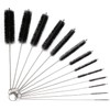 COOLKITALENT Conjunto de 13 Botella de Limpieza Cepillos, Nylon Cepillos