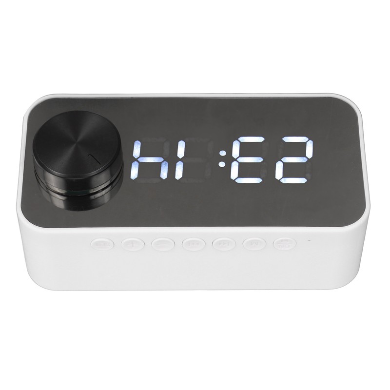 Wireless Bluetooth Speaker Multifunction Noise Cancelling Temperature Display Voice Broadcast