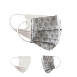 BaF Community Masks, Set of 2 Unisex Face Masks with Motif, Reversible Mouth and Nose Protection, BCI Cotton, Washable. - 43 Flowerpower-12