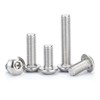M4-0.7 x 140mm Button Head Socket Cap Screws,Allen Socket Drive,Stainless