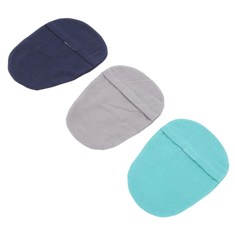 3pcs Ostomy Bag Cover Washable Detachable Dust Proof Mixed Colors