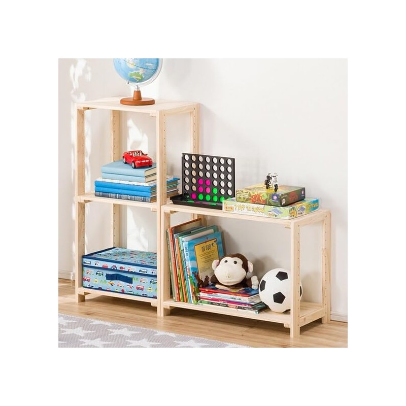 Nitori 8791363 Munx 6230 Pine Rack 1-Tier