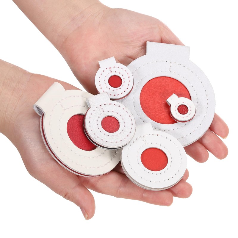 PATIKIL Microfiber Bullseye Targets 4cm, 14Pcs Competition Game Target Shooting