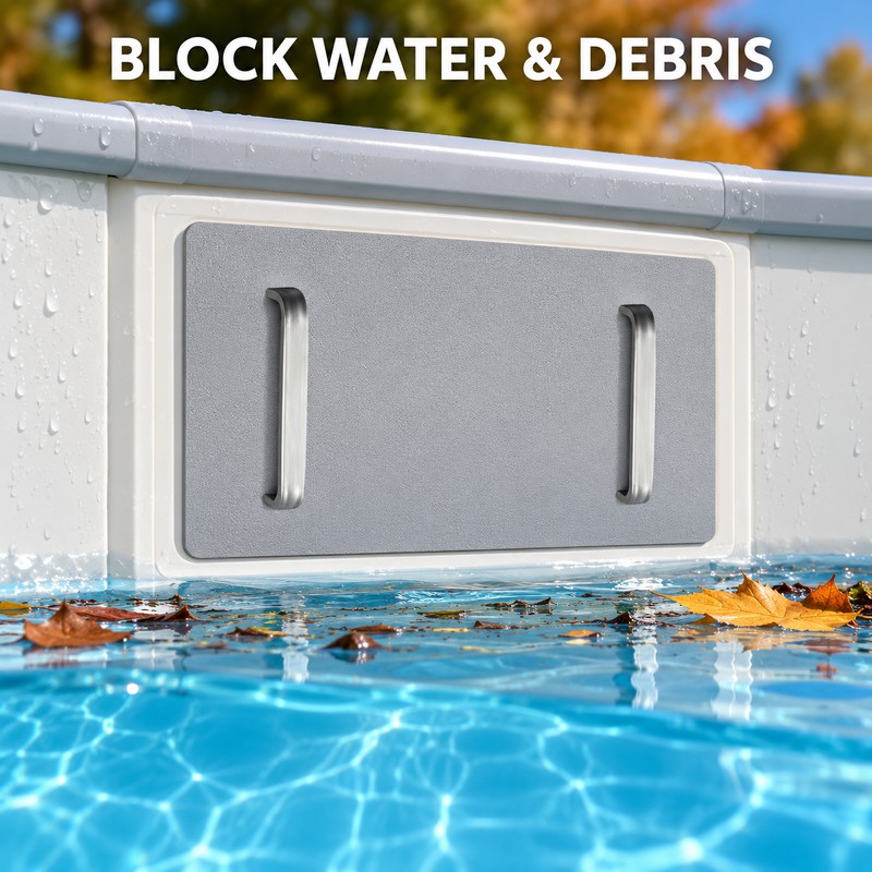 12.2 x 6.1 Inch Wide Mouth Pool Skimmer Winter Cover