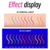 Matte White UV Reactive Eyeliner & Face Paint Pen –