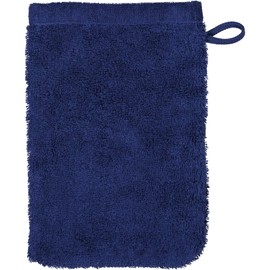 Cawö Home Handtücher Life Style Uni 7007 Navy - 133 Waschhandschuh 16x22 cm