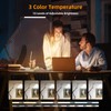 NOEVSBIG LED Desk Lamp with Clamp,2-in-1 Clamp on Desk Lamps