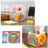 SIENON Dots Rainbow Pencil Holder, Creative Craft Decoration Set, Building