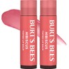 Bálsamo labial tintado natural Burt's Bees, Hibiscus, 2 unidades