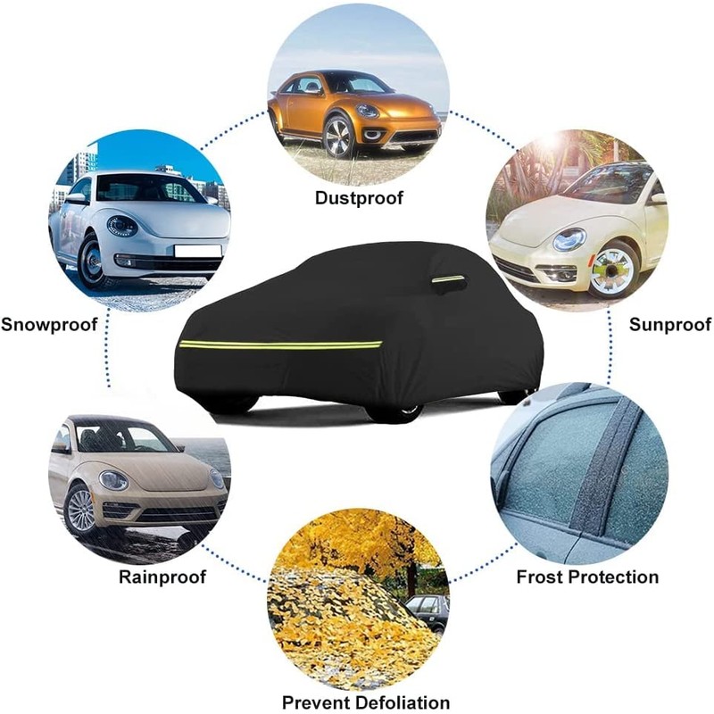 Waterproof Car Cover Replace for Volkswagen Beetle 1960-1980，6 Layers All