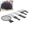 Afro Twist Comb Set, 5 Pieces Stainless Steel Afro Pick