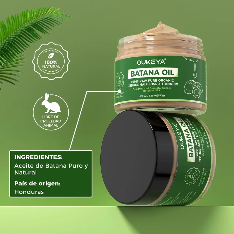 Mascarilla Capilar Oukeya Con Aceite De Batana 150g