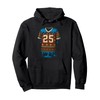 Dripping Football Jersey Christmas Football Ice Cream Drip Pullover Hoodie