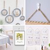 FKWKUW Pack of 50 White Picture Hooks No Drilling Picture