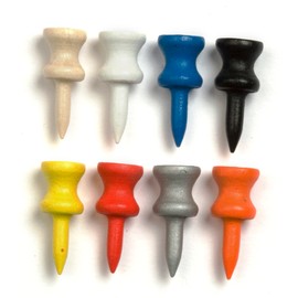 Golf Tees Etc 1" Step Down Tees - Pack of 200 (Assorted)