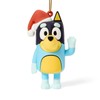 Bluey Bandit Santa Hat 3D Ornament